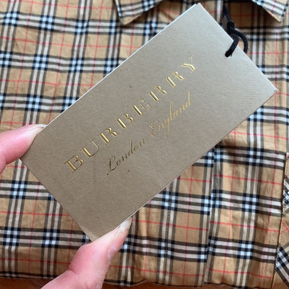 Burberry Button Down Collar Shirt - Picture 5 of 12